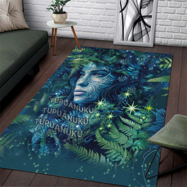 New Zealand Matariki Tupuanuku Area Rug Te W o te Hauhake LT9