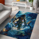 New Zealand Matariki Waita Area Rug The Way Of The Water LT9