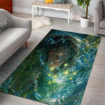 New Zealand Matariki Waiti Area Rug Waimori and The Origin Of Life LT9