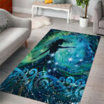 New Zealand Matariki Hiwa-i-te-rangi Area Rug Titiro ki nga Whetu Wishing Star LT9