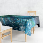 New Zealand Matariki Hiwa-i-te-rangi Tablecloth Titiro ki nga Whetu Wishing Star LT9