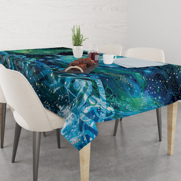 New Zealand Matariki Hiwa-i-te-rangi Tablecloth Titiro ki nga Whetu Wishing Star LT9