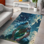 New Zealand Matariki Ururangi Area Rug The Murmur Of The Wind LT9