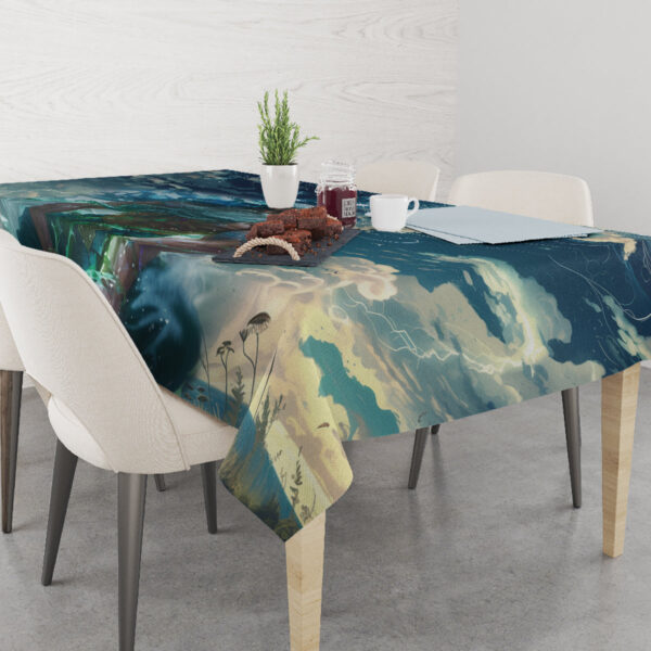 New Zealand Matariki Ururangi Tablecloth The Murmur Of The Wind LT9