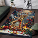 Kangaroo Chef Christmas in July Area Rug LT9