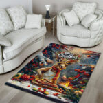 Kangaroo Chef Christmas in July Area Rug LT9