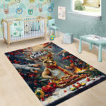 Kangaroo Chef Christmas in July Area Rug LT9