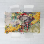 Have A Koala-ty Christmas in July Tablecloth LT9