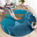 Sri Lanka Cricket Round Carpet 2024 World Cup Go The Lions