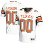 Texas Longhorns GameDay Greats NIL Pick-A-Player Football Fashion Jersey - White - Lynsiley