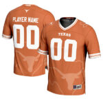 Texas Longhorns GameDay Greats Icon Print NIL Pick-A-Player Football Jersey - Texas Orange - Lynsiley