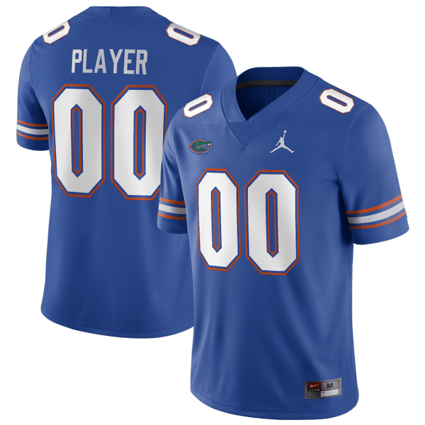 Florida Gators Jordan Brand Pick-A-Player NIL Replica Football Jersey - Royal - Lynsiley