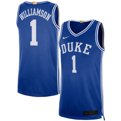 Zion Williamson Duke Blue Devils Nike Alumni Player Limited Basketball Jersey - Royal - Lynsiley