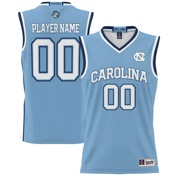 North Carolina Tar Heels GameDay Greats Youth NIL Pick-A-Player Lightweight Basketball Jersey - Carolina Blue - Lynsiley