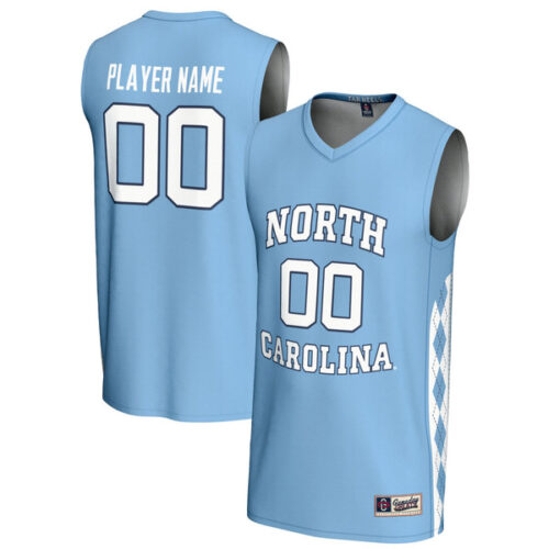 North Carolina Tar Heels GameDay Greats Unisex NIL Pick-A-Player Lightweight Women's Basketball Jersey - Carolina Blue - Lynsiley