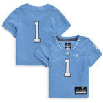 #1 North Carolina Tar Heels Jordan Brand Toddler Team Replica Football Jersey - Carolina Blue - Lynsiley