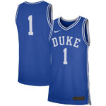 Duke Blue Devils Nike Replica Jersey - Royal - Lynsiley