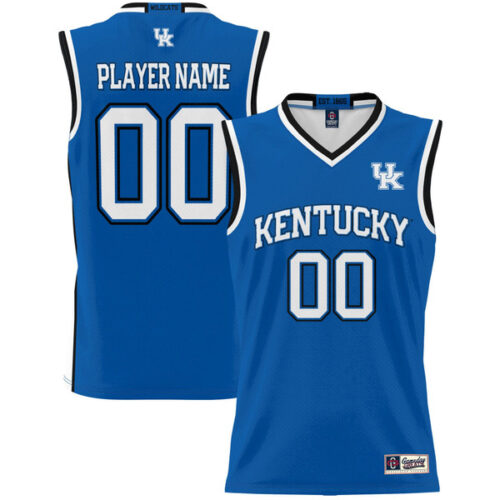 Kentucky Wildcats GameDay Greats Unisex Lightweight NIL Pick-A-Player Basketball Jersey - Blue - Lynsiley