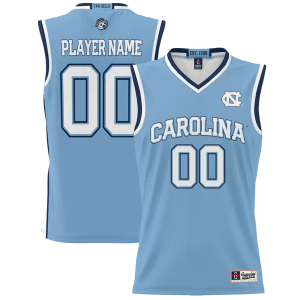 North Carolina Tar Heels GameDay Greats Youth NIL Pick-A-Player Lightweight Women's Basketball Jersey - Carolina Blue - Lynsiley