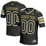 Georgia Tech Yellow Jackets GameDay Greats NIL Pick-A-Player Football Jersey - Black - Lynsiley