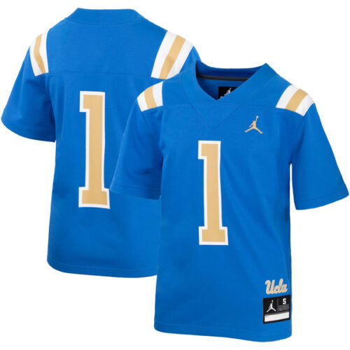 #1 UCLA Bruins Jordan Brand Youth Untouchable Football Jersey - Blue - Lynsiley