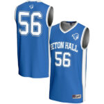 #56 Seton Hall Pirates GameDay Greats Youth Lightweight Basketball Jersey - Blue - Lynsiley