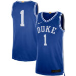 #1 Duke Blue Devils Nike Limited Basketball Jersey - Royal - Lynsiley