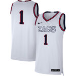 # Gonzaga Bulldogs Nike Limited Basketball Jersey - White - Lynsiley