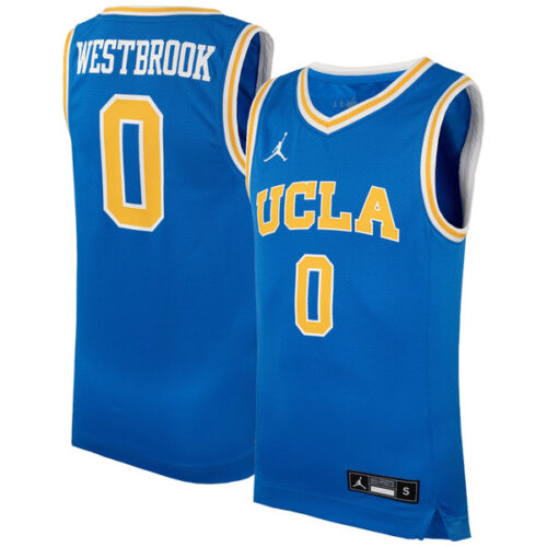 #0 UCLA Bruins Jordan Brand Youth Icon Replica Basketball Jersey - Blue - Lynsiley