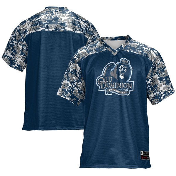 Old Dominion Monarchs GameDay Greats Football Jersey - Blue - Lynsiley