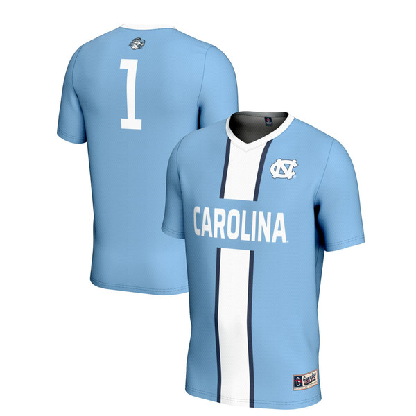 #1 North Carolina Tar Heels GameDay Greats Youth Men's Soccer Jersey - Carolina Blue - Lynsiley