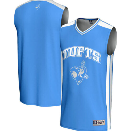 Tufts University Jumbos GameDay Greats Spirit Basketball Jersey - Blue - Lynsiley