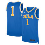 UCLA Bruins Jordan Brand Road Replica Basketball Jersey
 - Blue - Lynsiley