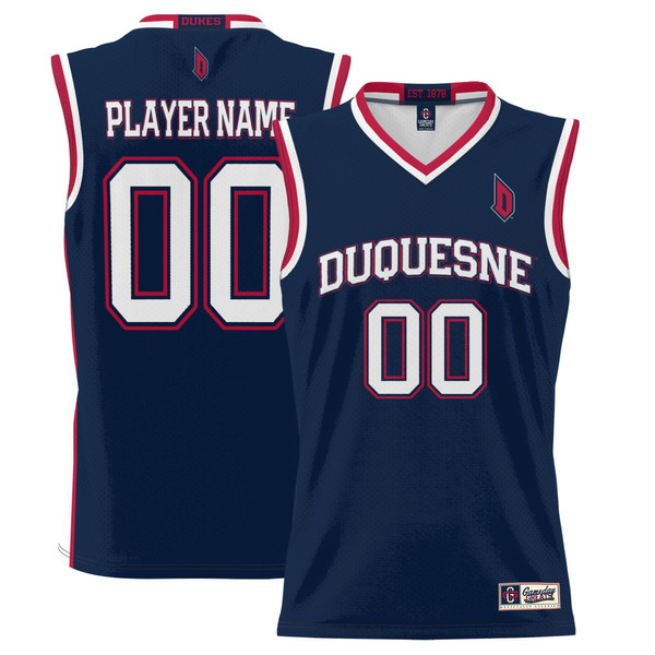 Duquesne Dukes GameDay Greats Youth NIL Pick-A-Player Women's Lightweight Basketball Jersey - Blue - Lynsiley