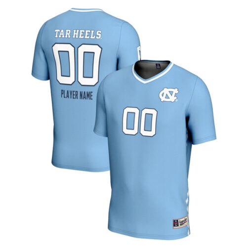 North Carolina Tar Heels GameDay Greats Unisex NIL Pick-A-Player Lightweight Soccer Jersey - Carolina Blue - Lynsiley