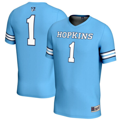 #1 Johns Hopkins Blue Jays GameDay Greats Youth Lightweight Women's Lacrosse Jersey - Light Blue - Lynsiley