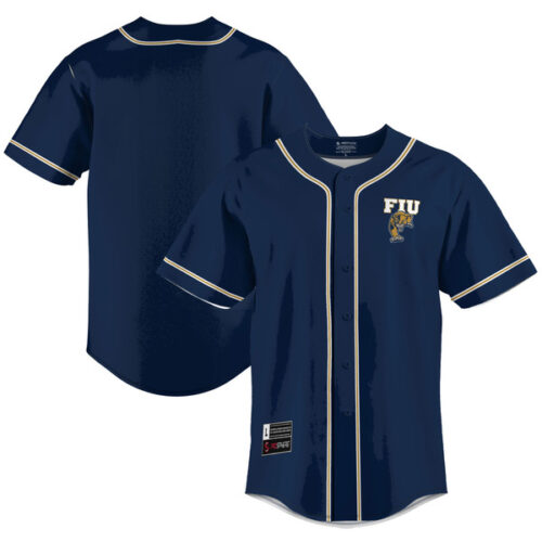 FIU Panthers GameDay Greats Lightweight Baseball Jersey - Blue - Lynsiley