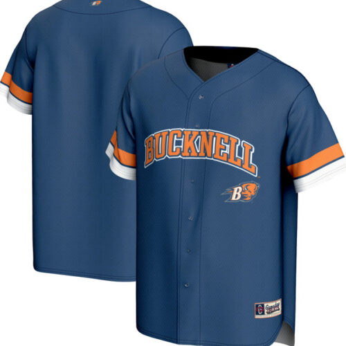 Bucknell Bison GameDay Greats Spirit Baseball Jersey - Blue - Lynsiley