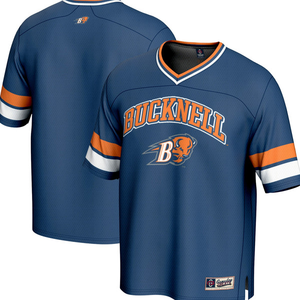 Bucknell Bison GameDay Greats Spirit Football Jersey - Blue - Lynsiley