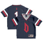 #1 Duquesne Dukes GameDay Greats Toddler Collegiate Football Fashion Jersey - Blue - Lynsiley