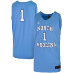 #1 North Carolina Tar Heels Jordan Brand Unisex Women's Basketball Replica Jersey - Carolina Blue - Lynsiley