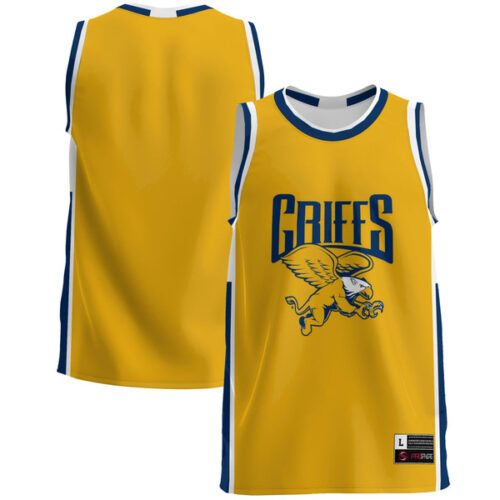 Canisius College Golden Griffins GameDay Greats Lightweight Basketball Jersey - Blue - Lynsiley