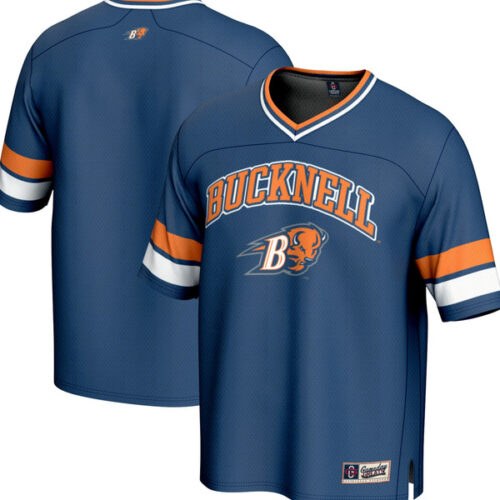 Bucknell Bison GameDay Greats Youth Spirit Football Jersey - Blue - Lynsiley