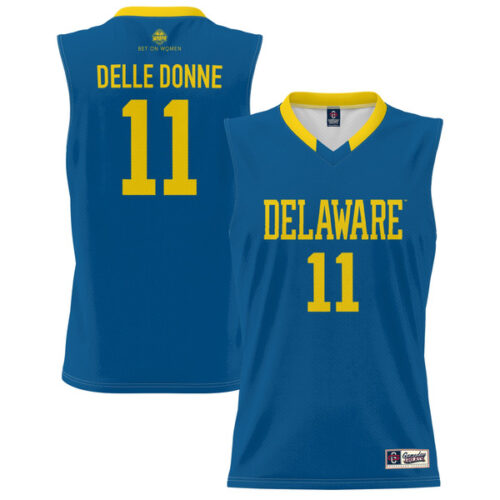 Elena Delle Donne Delaware Fightin' Blue Hens GameDay Greats Youth Lightweight Basketball Alumni Jersey - Blue - Lynsiley