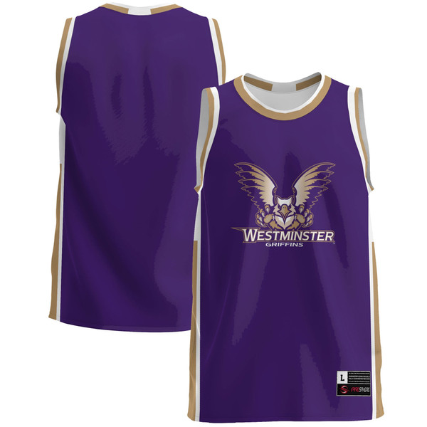 Westminster Griffins GameDay Greats Lightweight Basketball Jersey - Blue - Lynsiley