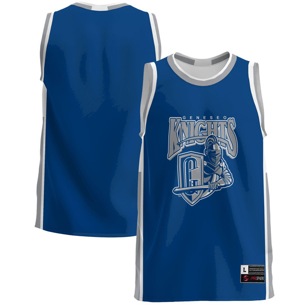 SUNY Geneseo Knights GameDay Greats Lightweight Basketball Jersey - Blue - Lynsiley