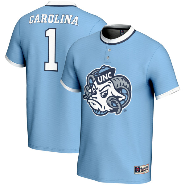 #1 North Carolina Tar Heels GameDay Greats Youth Lightweight Softball Jersey - Carolina Blue - Lynsiley