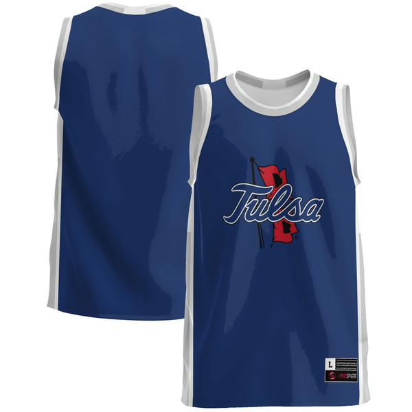 Tulsa Golden Hurricane GameDay Greats Lightweight Basketball Jersey - Blue - Lynsiley