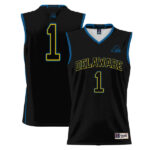 #1 Delaware Fightin' Blue Hens GameDay Greats Youth Lightweight Basketball Jersey - Black - Lynsiley