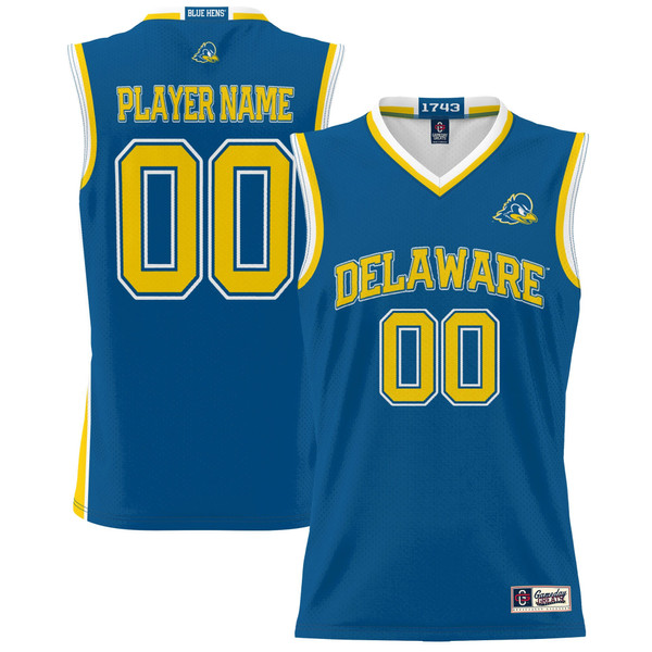 Delaware Fightin' Blue Hens GameDay Greats Youth NIL Pick-A-Player Lightweight Basketball Jersey - Royal - Lynsiley